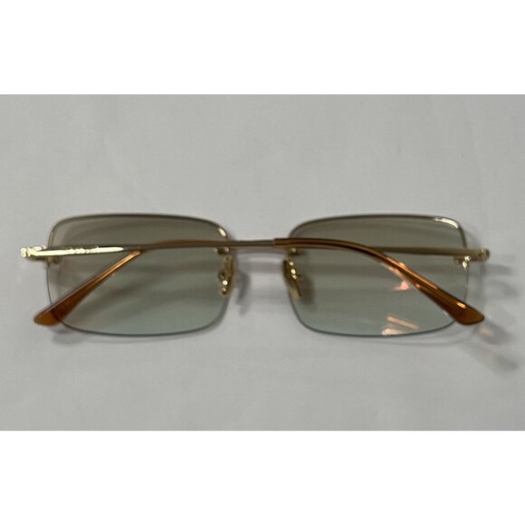 DMY by DMY Jen Square Frame Sunglasses in Gold main image 4